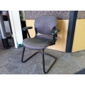 Herman Miller EQ4 Paperclip Guest Side Chair, Grey